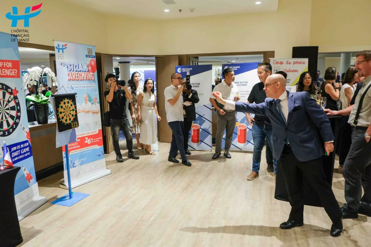 Hanoi French Hospital connects with expat community at CCIFV&#039;s Back-to-School Cocktail Event